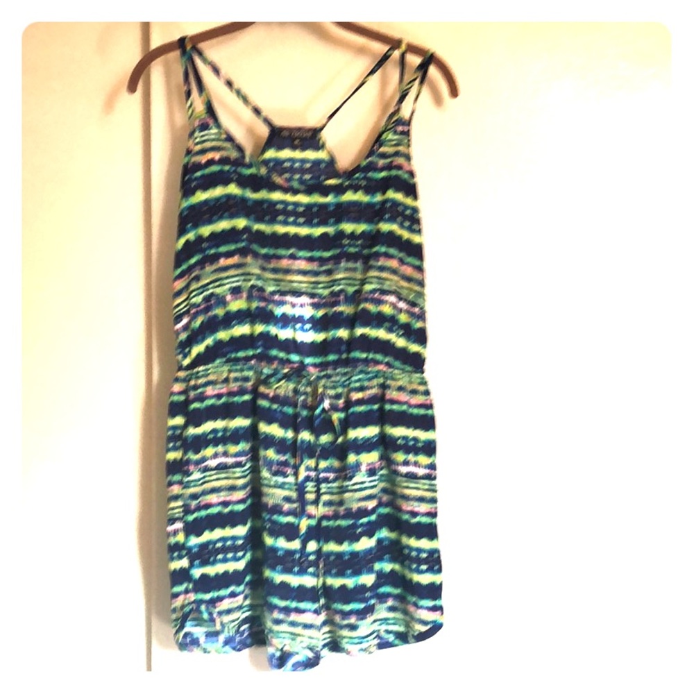 Tie dye print romper by Be Bop